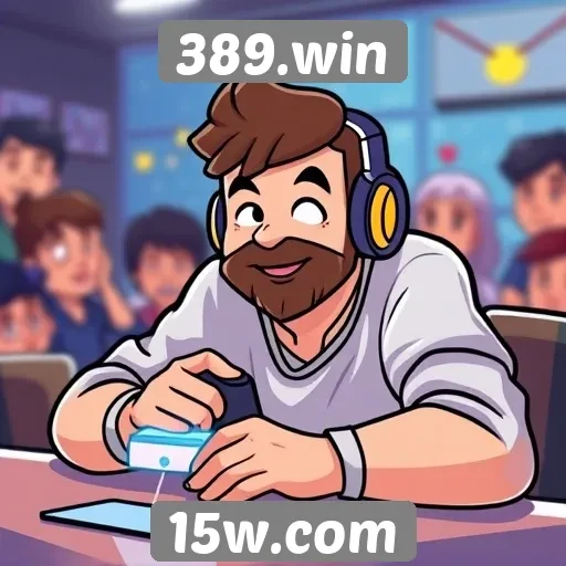 Estatísticas de usuários e engajamento no 389.win